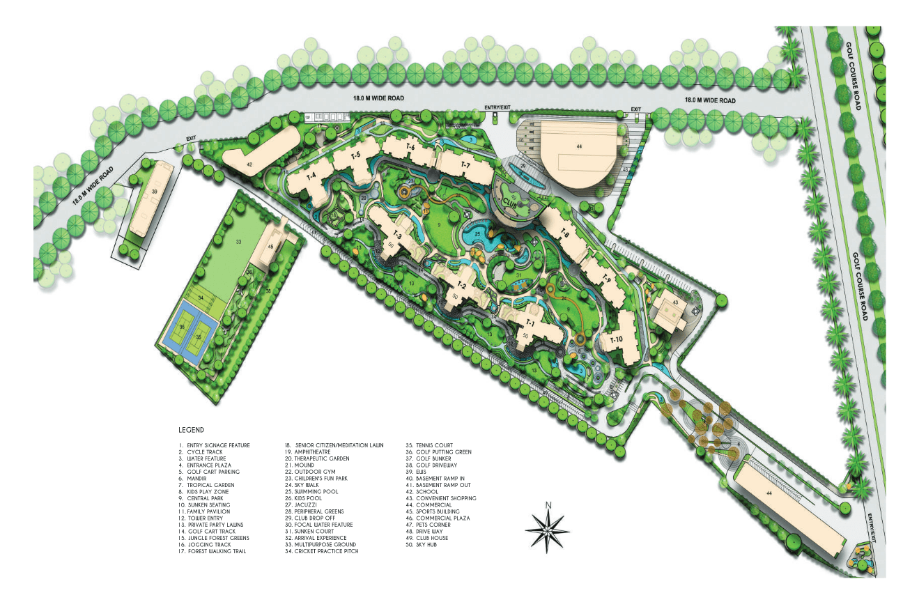 Tulip Monsella Master Plan